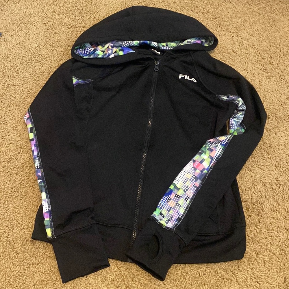 Fila Athletic zip up hoodie